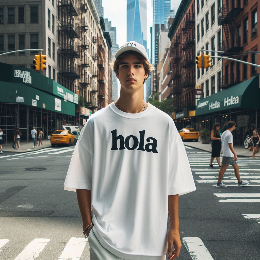 HOLA x HOUSE OF LA - TEE White Label